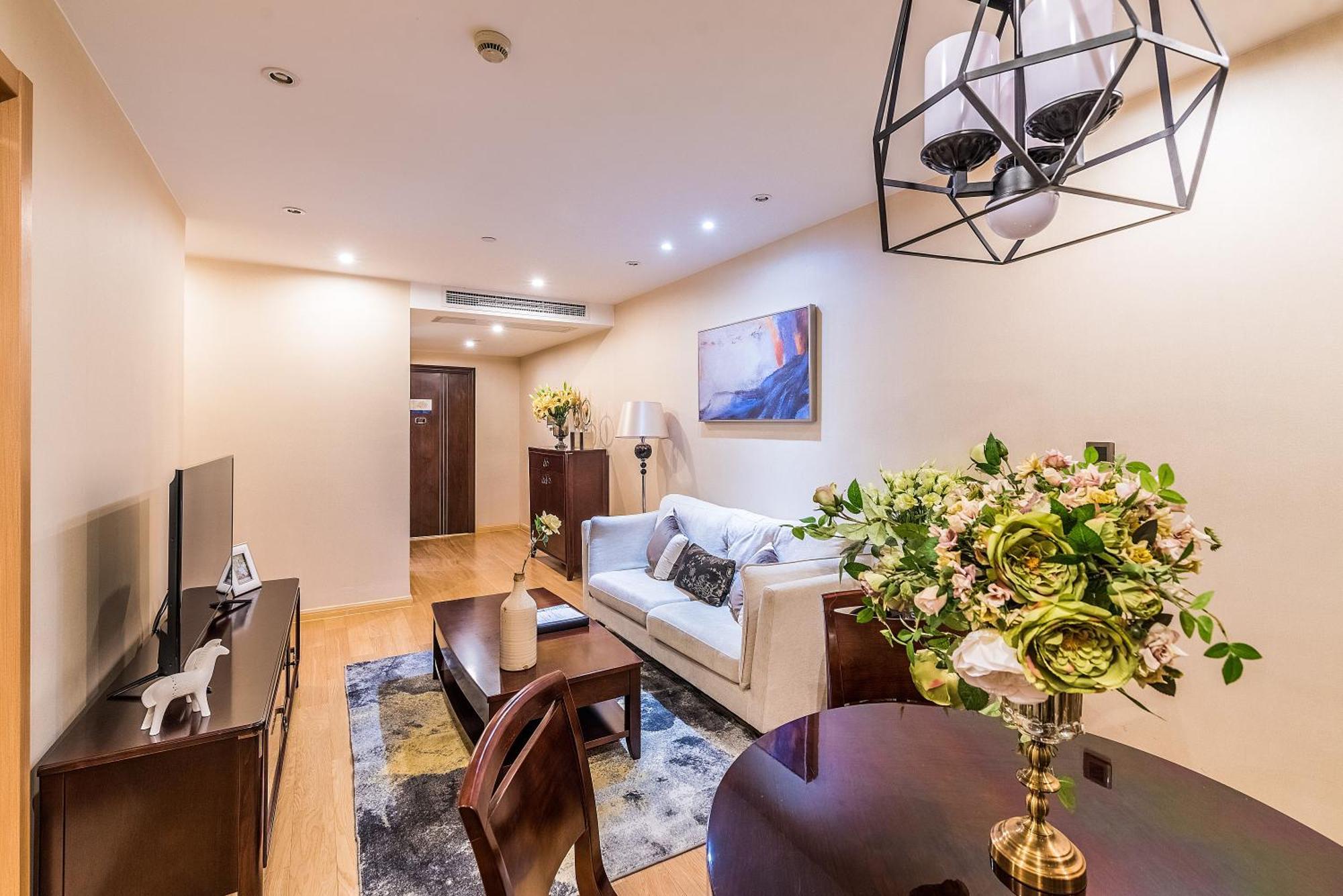 Green Court Residence Jinqiao Diamond Shanghai Exterior photo