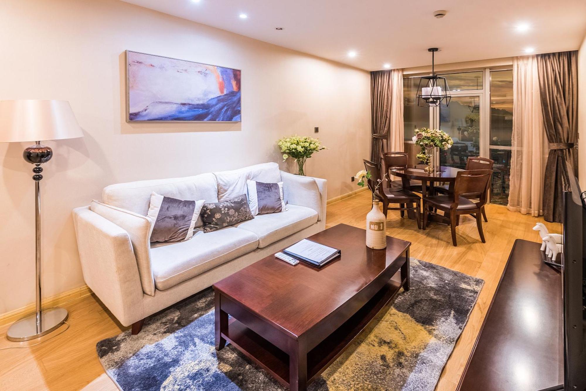 Green Court Residence Jinqiao Diamond Shanghai Exterior photo