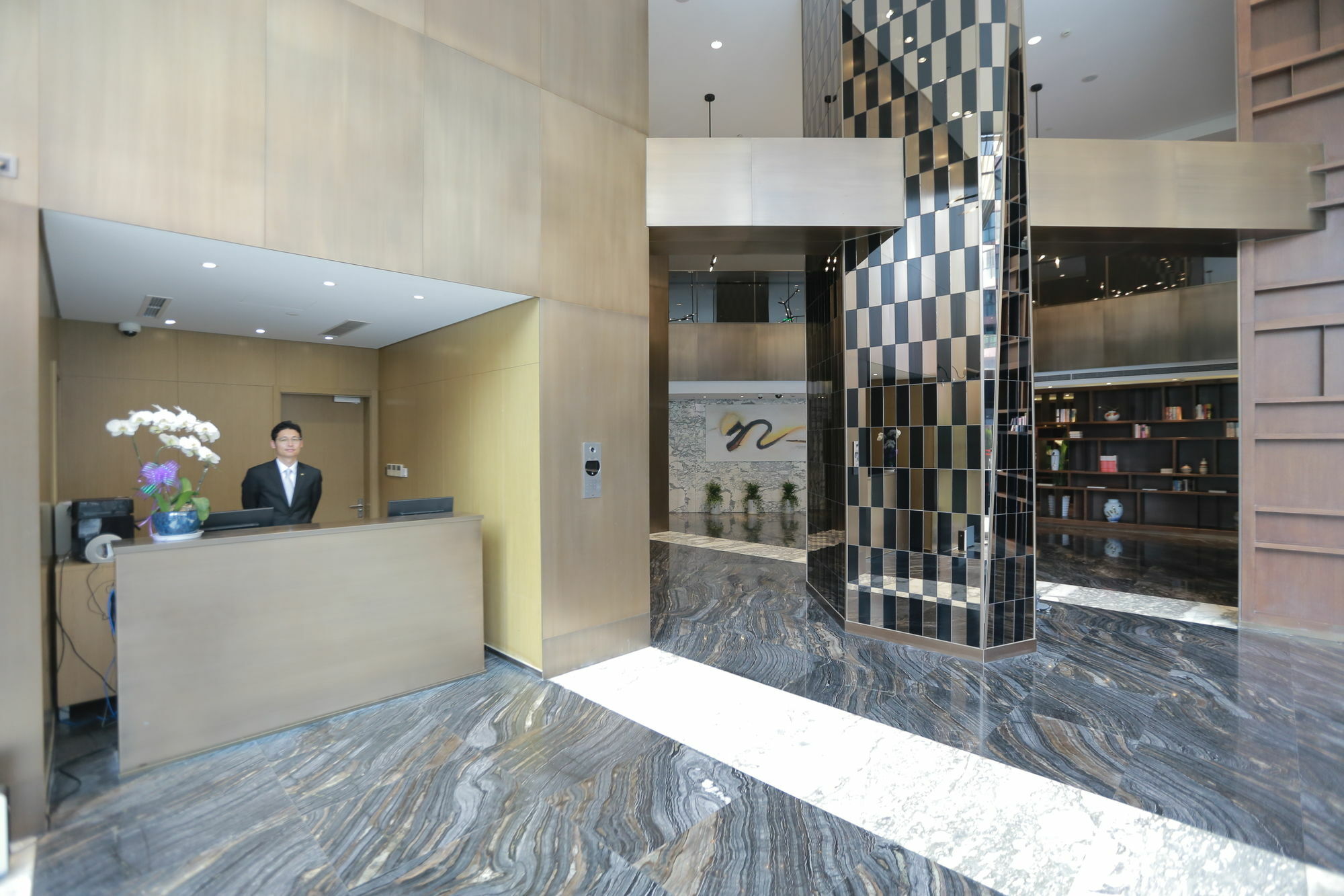 Green Court Residence Jinqiao Diamond Shanghai Exterior photo